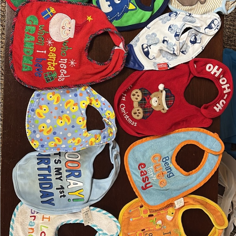 Baby Bib Set - 13 total